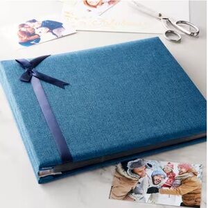 Teal Mega Scrapbook with Ribbon by Recollections